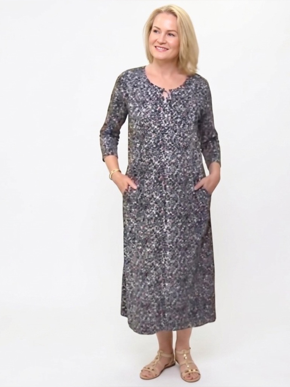 Stan Herman cozy Jersey‎ caftan